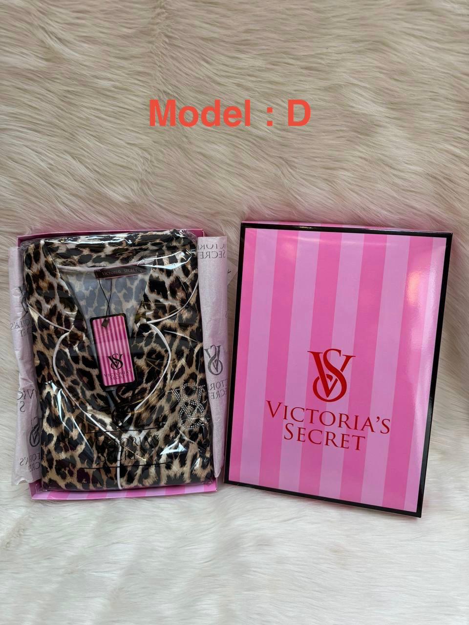 Victoria's Secret Premium Satin Striped Pajama Set