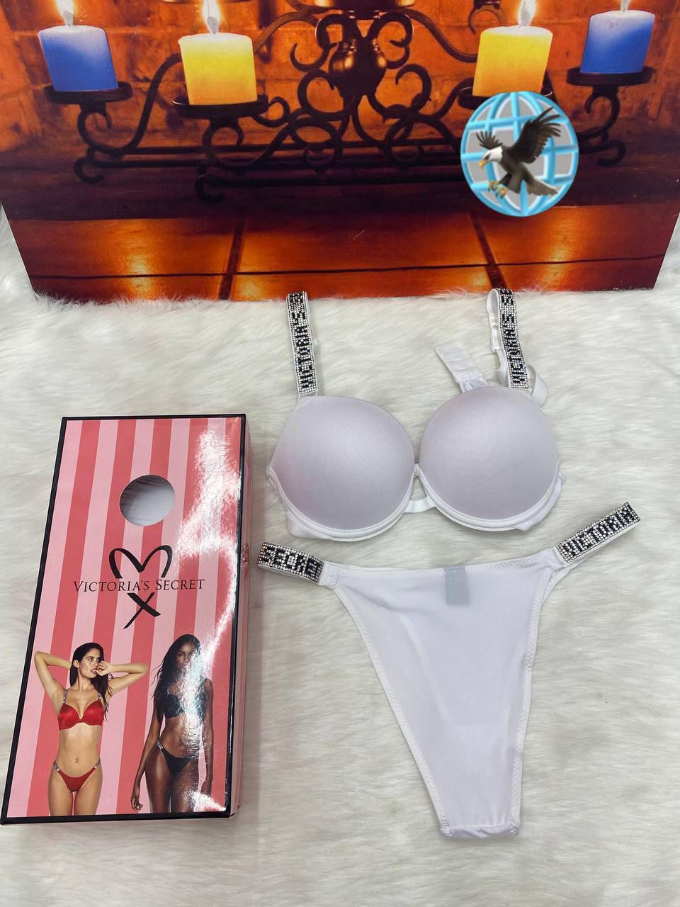 Victoria's Secret Premium Push-Up Bra & Thong Set